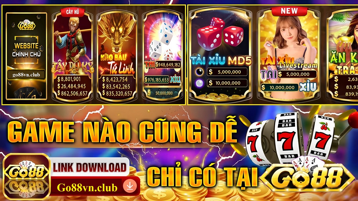 Trang chủ game bài Go88vn.club chính thức phát hành